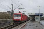 112 024-5 der WFL macht sich in Gelsenkirchen bereit für die Rückfahrt nach Bochum Hbf (20.02.2022)