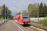 426 507-0  Kirkel  als RB 46 nach Bochum bei der Ausfahrt aus dem Haltepunkt Hamme (22.04.2022)