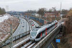 VIAS 221103 als RB46 Richtung Bochum Hbf in Herne Holsterhausen, 19. Februar 2026