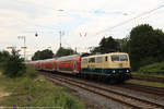 Am 07.07.2020 hatte ich 111 174 ihren ersten Einsatz ihrer kurzen Zeit auf dem Wupper-Express. Hier konnte sie mit 52 Minuten Verspätung auf dem Weg nach Geilenkirchen in Rheydt abgepasst werden.