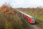 Auf der Kölner Flughafenschleife, unweit von Schloss Röttgen, wurde dieses Foto des Westfalen-Express aufgenommen.