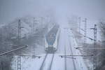 Schnee in Köln.