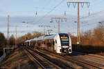 462 072 und eine weiterer 462 als RRX auf der Linie RE11 Richtung Hamm Hbf in Essen Frohnhausen, 1. März 2026