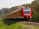 RE 17 (Kassel-Wilhelmshhe - Hagen Hbf), hier zwischen Brilon Wald und Hoppecke.