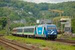 TCS 101 133-7 train charter mit Leerzug in Wuppertal, Mai 2024.