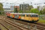 740 004 DB Signaldienst Triebwagen ex DB 798 in Wuppertal, April 2024.