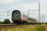 ICE L Talgo Rückansicht in Dedensen Gümmer, Juli 2024.