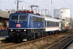 TRI 111 054-3 | 91 80 6111 054-3 D-TRAIN - hinten 103 222 und 112 268 | Zug 4770 | Anklam | März 2026