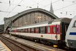 2.Klasse SBB Eurocitywagen in Köln Hbf, Dezember 2025.