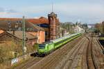 193 604 mit Flixtrain nach Aachen in Wuppertal, M�rz 2024.