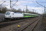 ELL 193 937 unterwegs f�r Flixtrain mit dem FLX 1238 von Stuttgart Hbf nach Hamburg Hbf, am 21.02.2026 in Erfurt Hbf.