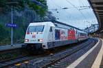 DB 101 063  100 Jahre Bauhaus  in Wuppertal Hbf, November 2019.