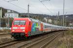 DB 101 066-9  Einziganders  mit IC in Wuppertal, Juni 2023.