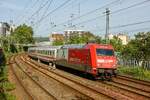 DB 101 076-8  Cewe Fotobuch  mit IC2026 in Wuppertal, Mai 2023.