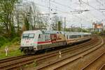 DB 101 110-5  50 Jahre Intercity  in Wuppertal, April 2024.
