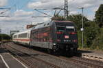 Am 07.08.2026 schob 101 127-9 ihren IC durch K�rle in Richtung Kassel.