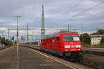  Ad� IC - Am vorletzten Betriebstag der ICs auf der Mitte-Deutschland-Verbindung schickte das Bw Nieb�ll nochmal die DB 245 025 nach Th�ringen. Sie bespannte mit einem Abschiedsgru� am 19.09.2026 den IC 2151 von Gotha nach Gera Hbf und ist hier bei der Einfahrt in Weimar zusehen.