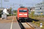 RHEINE (Kreis Steinfurt), 18.10.2010, 101 140-2 als IC 145 nach Szczecin Główny bei der Einfahrt in den Bahnhof Rheine