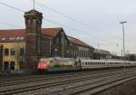DB 101 016-4  Packendes S�dafrika  mit IC2027 in Wuppertal, Dezember 2012.