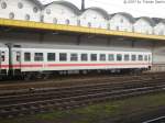 Zwei IC-Wagen (beide  Bimz -Wagen) am Koblenz Hbf, aufgenommen am 21.