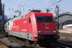 DB 101 076-8  Cewe Fotobuch  mit IC in K�ln Hbf, M�rz 2016.