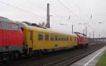 DB 63 80 99-94 900-7 Funkmesswagen 296 im DbZ 93003 von Erfurt Hbf nach Smmerda, am 21.01.2014 in Erfurt Ost.