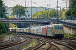 DB 101 088-3  Dampfbahn-Route Sachsen, DB 101 089 & DB 101 013  IC  in Wuppertal Hbf, August 2022.