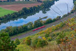 RB 58025 (Gemünden - Bamberg) bei Gambach, 07.10.2021