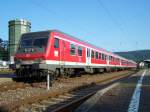 Dieser RE-Zug stand am 24.05.07 im Bahnhof Aalen.