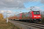 Nachschuss auf 146 239-9  Richtung Heimat , als diese am Mittag des 30.10.2017 ihre RB (Basel Bad Bf - Offenburg) in den Hp.