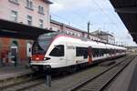 SINGEN (Hohentwiel), 19.09.2021, 521 201 der SBB Deutschland GmbH als RB 29 nach Engen im Bahnhof Singen(Hohentwiel)