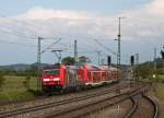 146 231-6  Triberger Wasserflle  und 146 239-9  Hausach  mit RE 5190 (Kreuzlingen - Karlsruhe Hbf) am 29.