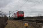 Am 03.01.2014 fuhr 146 109-4  Baden-Württemberg erfahren  mit RE 26515 (Offenburg - Basel Bad Bf) bei Hügelheim ihrem nächsten Zwischenstop, Müllheim (Baden) entgegen.