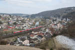 Und so sieht die Zukunft aus: Twindexx BR 446 als RB 59098 von München Hbf nach Nürnberg Hbf bei Solnhofen, 24.03.2018