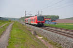 440 538 als RB 58217 von Würzburg nach Nürnberg bei Markt Bibart, 02.05.2019