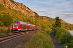 445 053 als RE 4630 (Würzburg Hbf - Frankfurt (Main) Hbf) bei Gambach, 01.08.2019