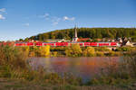 RE 4623 (Frankfurt (Main) Hbf - Würzburg Hbf) bei Wernfeld, 18.09.2019