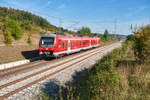 440 310 als RB 58122 (Treuchtlingen - Karlstadt) bei Oberdachstetten, 19.09.2019