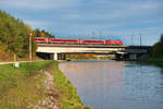 RE 4031 (Nürnberg Hbf - München Hbf) bei Hilpoltstein, 13.10.2019