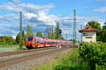 442 777 als RE 4912/4932 (Nürnberg Hbf - Saalfeld/Sonneberg (Thür) Hbf) bei Hirschaid, 29.05.2020