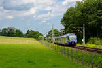 ET 323 als M 79019 (München Hbf - Salzburg Hbf) bei Großkarolinenfeld, 23.07.2020