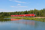 612 561 DB Regio als RE 63474 (Marktredwitz - Nürnberg Hbf) bei Wiesau, 05.09.2020