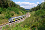 440 101 Agilis als ag 84336 (Regensburg Hbf - Parsberg) bei Beratzhausen, 07.09.2020