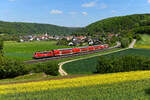 An der Außenkurve bei Breitenfurt erfreute dieses Jahr ein Rapsfeld die Fotografen.