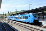 Go-Ahead Bayern 2463 030 als RE 57221 nach Treuchtlingen, am 04.06.2023 in Würzburg Hbf.