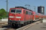 111 006 in Augsburg-Oberhausen am 25.05.2010     