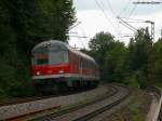 RB 32121 von Neumarkt (Oberpf) nach Plattling  kurz vor Donaubrcke bei Mariaort, 11.08.2010