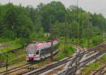 BLB ET 132 als BLB 84219 nach Berchtesgarden, bei der Ausfahrt in Freilassing; 27.05.2011