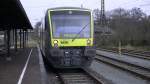 650 737 der Agilis Verkehrsgesellschaft steht am 20.11.2011 in Hochstadt-Marktzeuln.