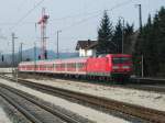 143 592 verlsst am 03.Mrz 2012 mit der S3 nach Nrnberg den Bahnhof Neumarkt(Oberpf) Richtung Plling.